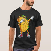 Dabbing Taco Cinco de Mayo Grappige Mexicaanse ete T-shirt (Voorkant)