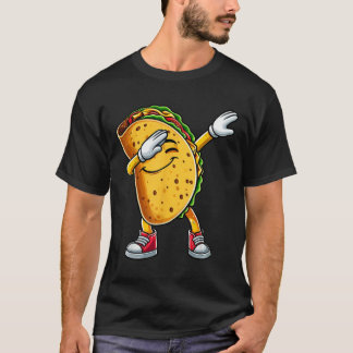 Dabbing Taco Cinco de Mayo Grappige Mexicaanse ete T-shirt