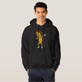 Dabbing Taco Mexicaans eten Cinco 5 De Mayo Hoodie (Voorkant volledig)