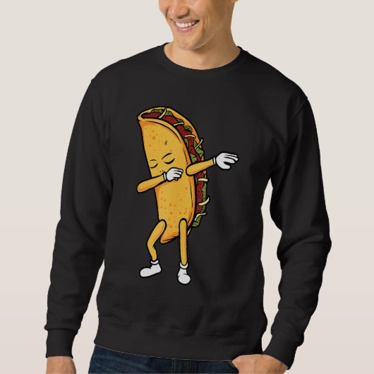 Dabbing Taco Mexicaans eten Cinco 5 De Mayo Trui (Voorkant)