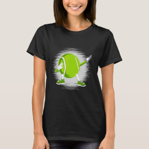 Dabbing Tennis Ball Gear Voor Tennis Instructeur K T-shirt