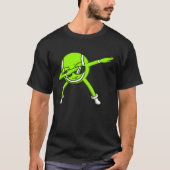 Dabbing Tennis Ball Sports Lover Player Coach T-shirt (Voorkant)