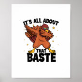 Dabbing Thanksgiving Turkije alles over die baste Poster (Voorkant)