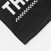 Dabbing Through The Snow Elf Dab Ugly Christmas Sw Fleece Deken (Hoek)