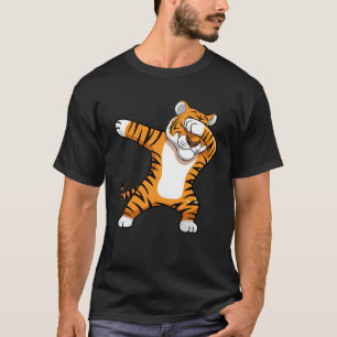 Dabbing Tiger Football Mascot Classic T-Shirt