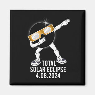 Dabbing totale zonne-eclips 04.08.2024 Leuk dab jo Magneet