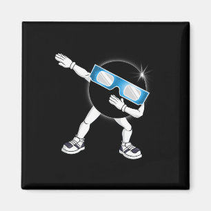 Dabbing totale zonsverduistering 2024 totaliteit d magneet