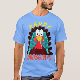 Dabbing Turkey Happy Thanksgiving Day Gifts Family T-shirt