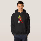 Dabbing Turtle Peru Volleyball Fans Jersey Peruvia Hoodie (Voorkant volledig)