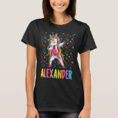Dabbing Unicorn Alexander T-shirt (Voorkant)