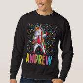 Dabbing Unicorn Andrew Trui (Voorkant)