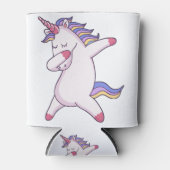 Dabbing Unicorn Blikjeskoeler (Voorkant)