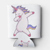 Dabbing Unicorn Blikjeskoeler (Achterkant)