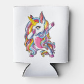 Dabbing Unicorn Blikjeskoeler (Voorkant)