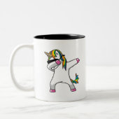 Dabbing Unicorn Coffee Mok (Links)