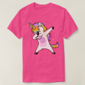 Dabbing Unicorn Dab Hip Hop Funny Magic T-shirt (Design voorkant)