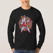 Dabbing Unicorn Dab T-shirt (Voorkant)