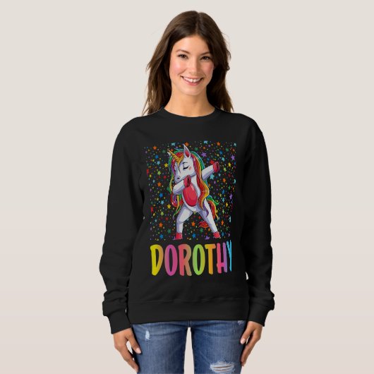 Dabbing Unicorn Dorothy Trui (Voorkant volledig)