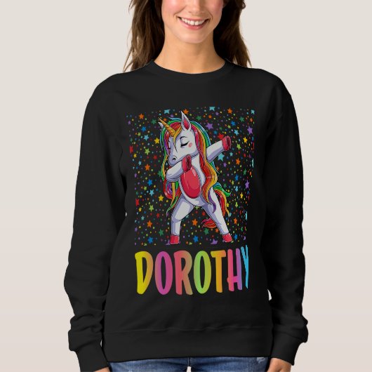 Dabbing Unicorn Dorothy Trui (Voorkant)
