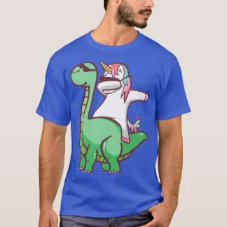 Dabbing Unicorn en Dinosaur T T-shirt