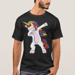 Dabbing Unicorn Funny Unicorn Dab Gift T-shirt