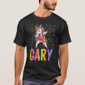 Dabbing Unicorn Gary T-shirt (Voorkant)
