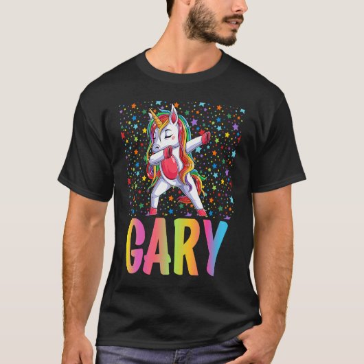Dabbing Unicorn Gary T-shirt (Voorkant)