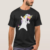 Dabbing Unicorn in een Classic Dab Pose Shirt Gift (Voorkant)