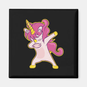 Dabbing Unicorn Magneet