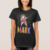 Dabbing Unicorn Mark T-shirt (Voorkant)
