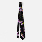 Dabbing Unicorn met sterren Stropdas (Achterkant)