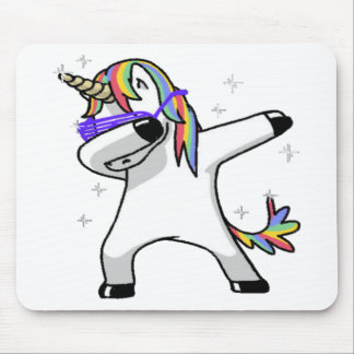Dabbing Unicorn Muismat
