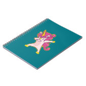 Dabbing Unicorn Notitieboek (Linkerzijde)