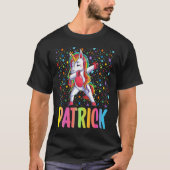 Dabbing Unicorn Patrick T-shirt (Voorkant)