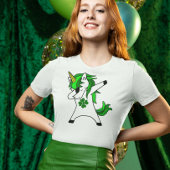 Dabbing Unicorn St. Patrick's Day Green Shamrock T-shirt