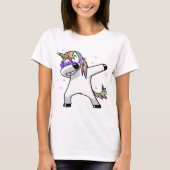 Dabbing Unicorn T-shirt (Voorkant)