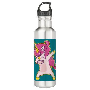 Dabbing Unicorn Waterfles