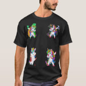 dabbing unicorns t-shirt (Voorkant)