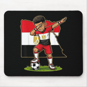 Dabbing Voetbal Egypte Jersey Jongen Egyptenaren J Muismat