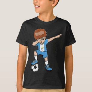 Dabbing Voetbal Jongen Guatemala Shirt Guatemaltee