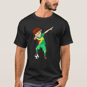 Dabbing Voetbal Jongen Guyana Guyanese T-shirt