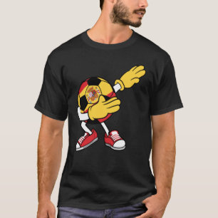Dabbing Voetbal Spain Jersey Spaans Football T-shirt