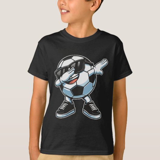 Dabbing Voetbalspeler Ll _2 T-shirt (Voorkant)