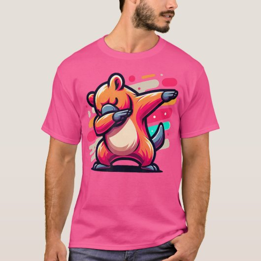 Dabbing Wombat T-shirt (Voorkant)