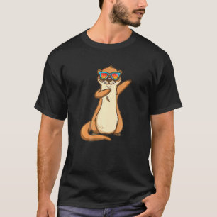 Dabbing Zee Otter Party Animal Kindergarten Kinder T-shirt