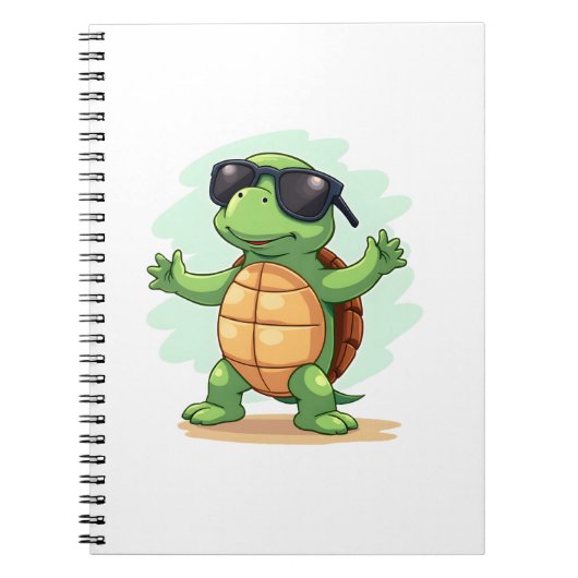 Dabbing Zee Turtle Dierenvriend Save the Turtles T Notitieboek (Voorkant)