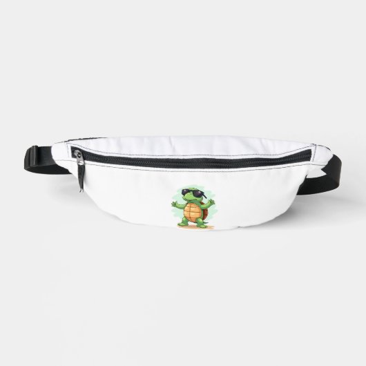 Dabbing Zeeschildpad Dierenvriend Red De Schildpad Heuptasje (Voorkant)
