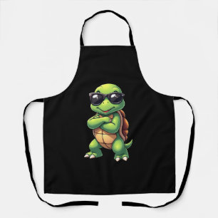Dabbing Zeeschildpad Dierenvriend Red De Schildpad Schort