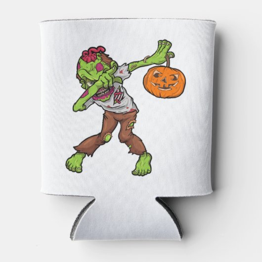 Dabbing Zombie Halloween Dab Funny Gift design Blikjeskoeler (Voorkant)