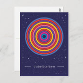 dabeibleiben briefkaart (Voorkant / Achterkant)